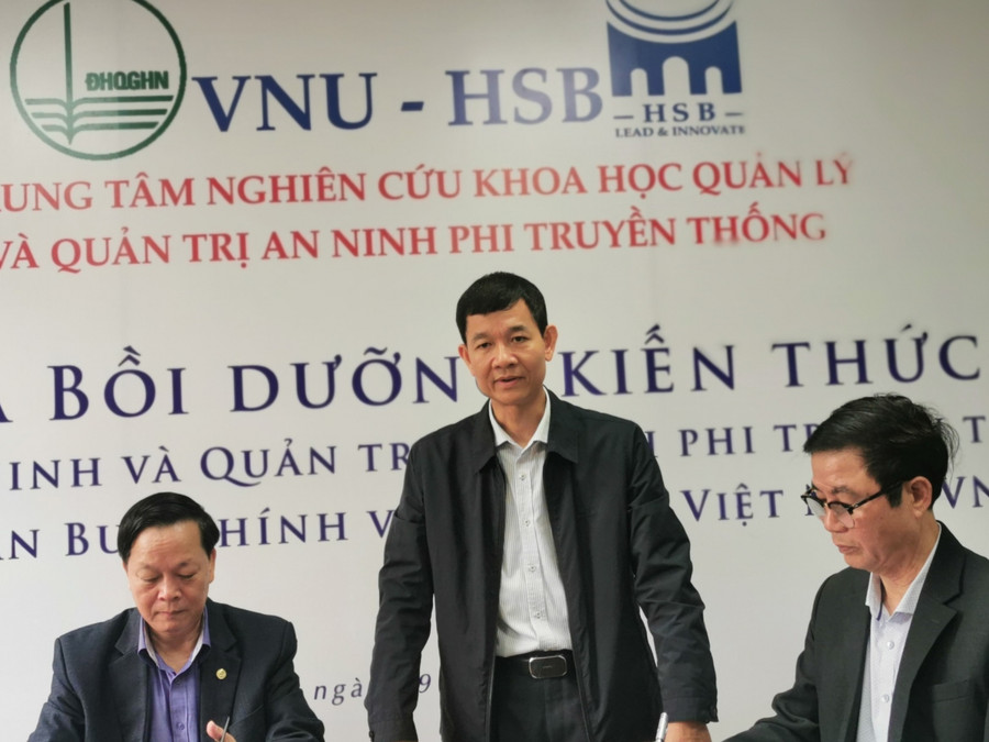 PGS.TS Hoàng Đình Phi – Chủ nhiệm Khoa Quản trị và Kinh doanh (ĐHQG Hà Nội) - chia sẻ về ngành cử nhân Quản trị và An ninh.