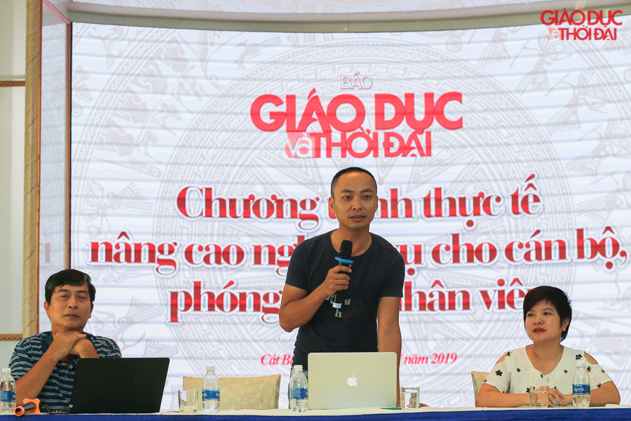 Nhà báo Nguyên Thủy chia sẻ kinh nghiệm làm báo điện tử