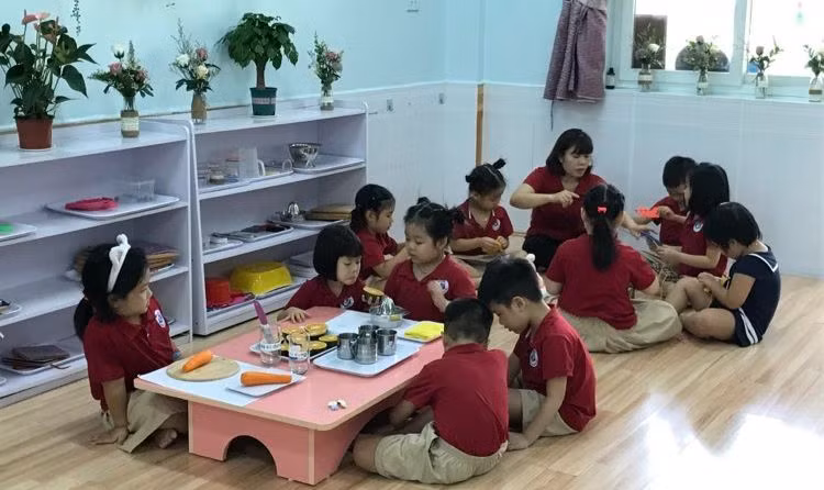 Giáo dục lấy trẻ làm trung tâm tại Trường Cao đẳng Sư phạm Trung ương.