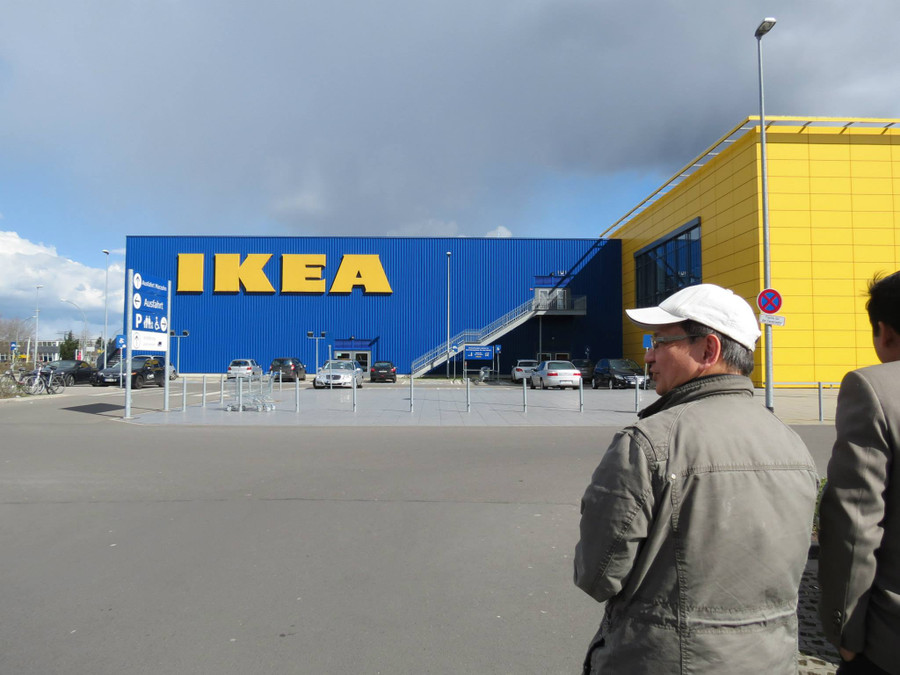 Cách xử lý va chạm giao thông của người Đức ảnh 1 Chuyện xảy ra tại siêu thị IKEA