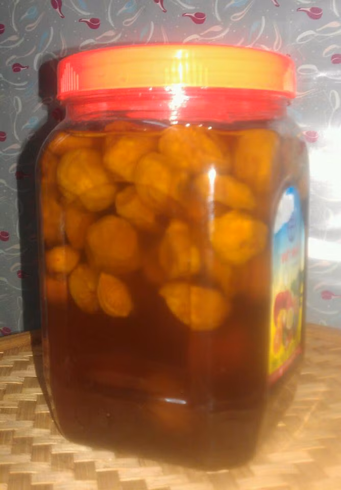 Mơ ngâm 2 tháng là có thể dùng được. mo