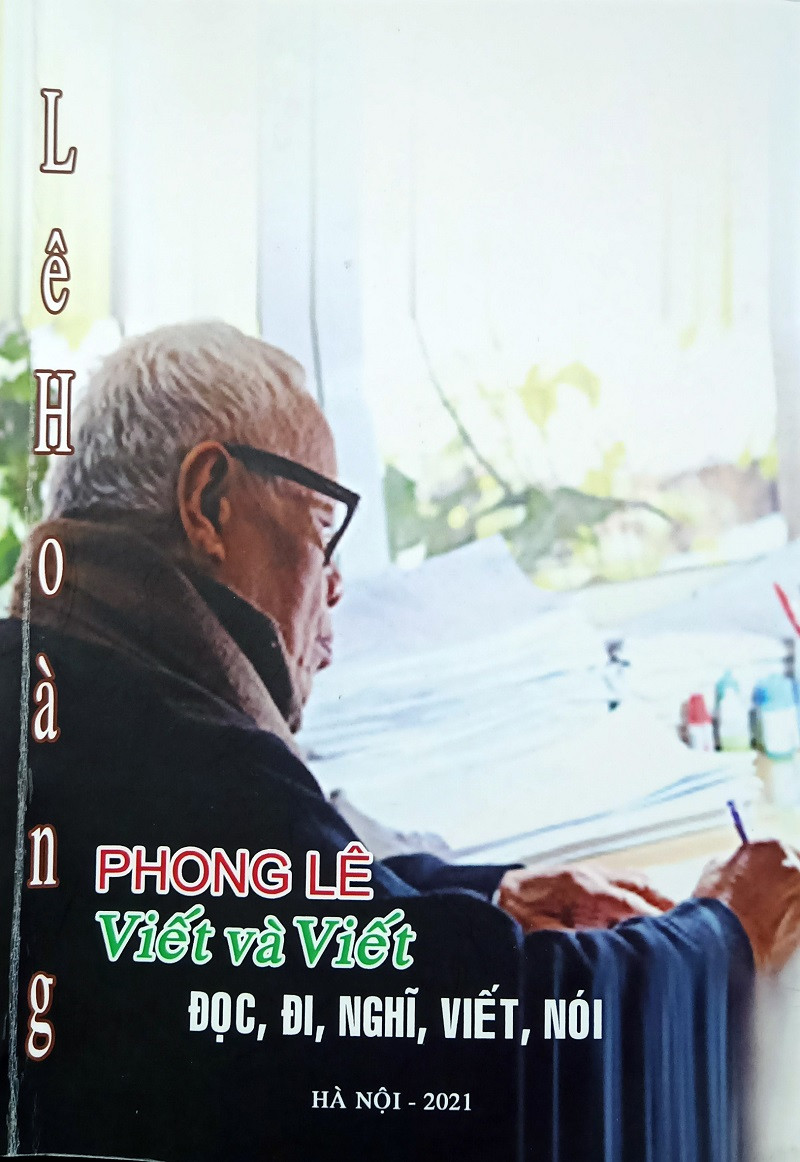 Bìa sách Phong Lê - Viết và Viết. Bìa sách Phong Lê - Viết và Viết.