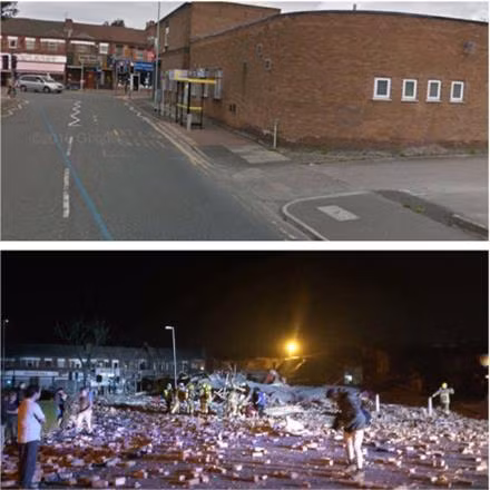 No khi ga 34 nguoi bi thuong, hien truong 