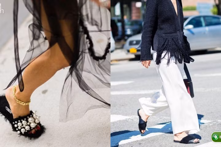 Mix thế này ai dám bảo dép lê là thiếu lịch sự?