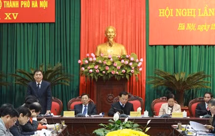 Bế mạc hội nghị lần thứ 19 Ban chấp hành Đảng bộ TP Hà Nội khóa XV