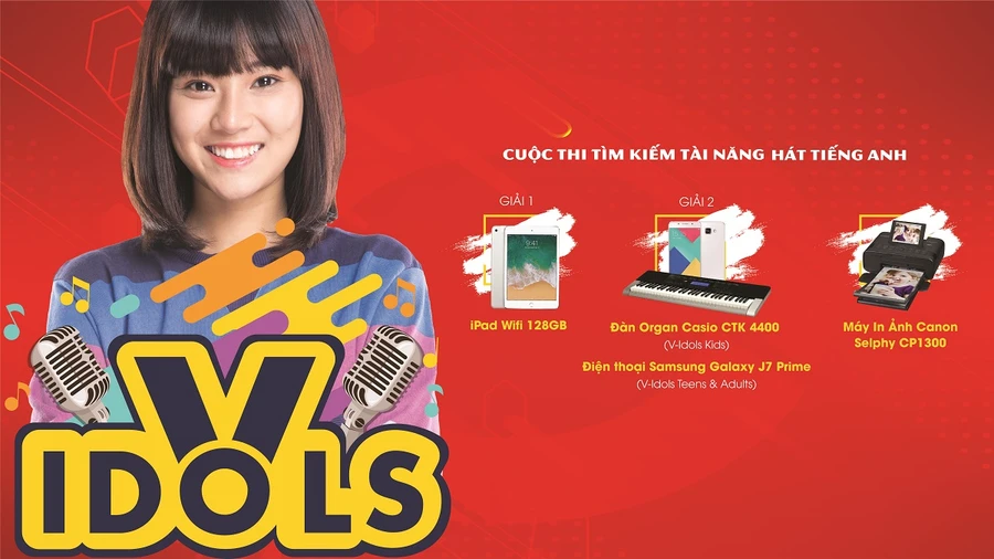 Ca sĩ Hoàng Yến Chibi-Giám khảo khách mời của V-idols 2018