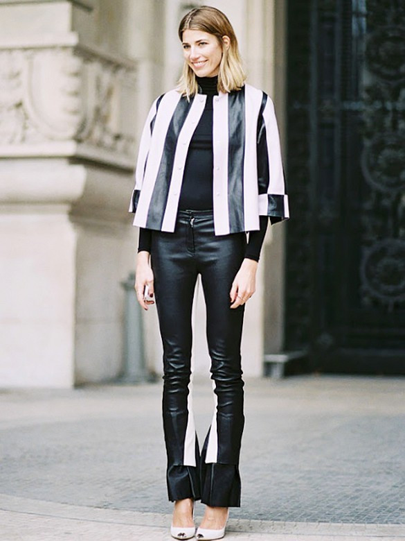 Gợi ý lựa chọn áo khoác mới mẻ với chất liệu da pha màu độc đáo. Những set đồ đen-trắng gây thương nhớ của Hà Hồ