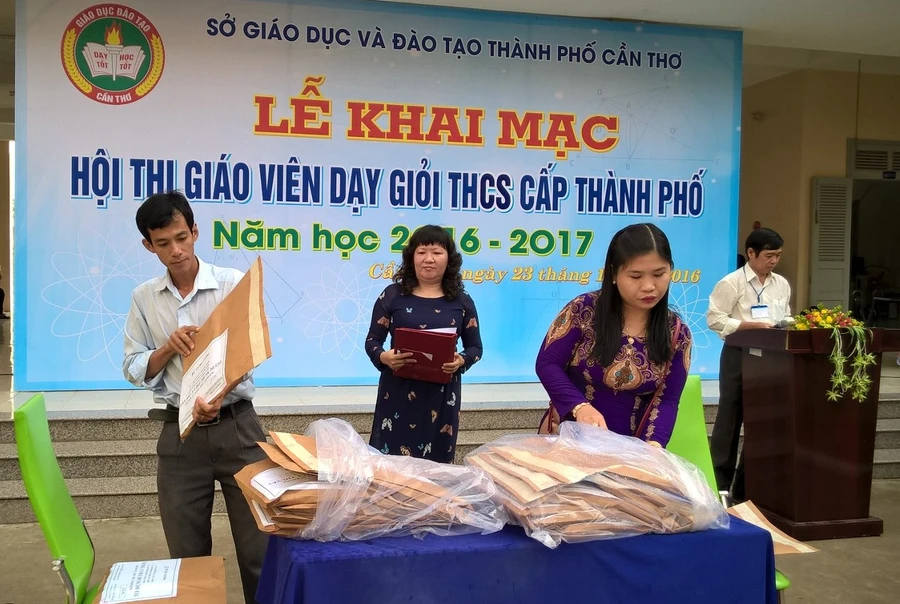 Cần Thơ: Hơn 600 giáo viên tham gia Hội thi Giáo viên dạy giỏi THCS