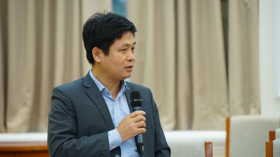 Ông Nguyễn Xuân Thành, Phó Vụ trưởng Vụ Giáo dục Trung học (Bộ GD&ĐT), Giám đốc Dự án ETEP thông tin tại buổi họp báo Ông Nguyễn Xuân Thành, Phó Vụ trưởng Vụ Giáo dục Trung học (Bộ GD&ĐT), Giám đốc Dự án ETEP thông tin tại buổi họp báo