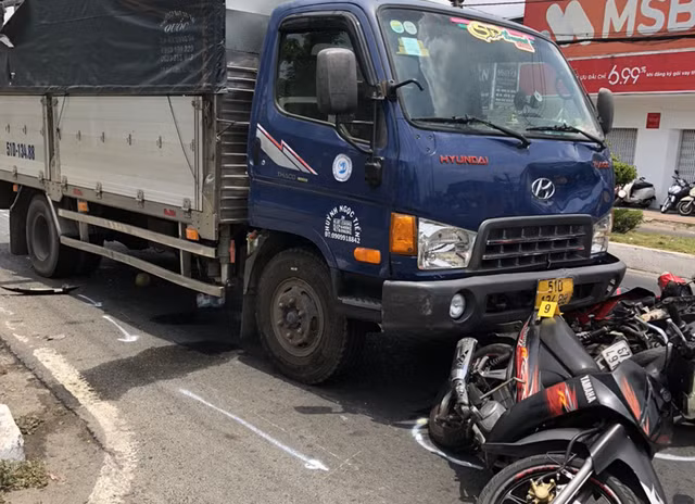 Hiện trường vụ tai nạn