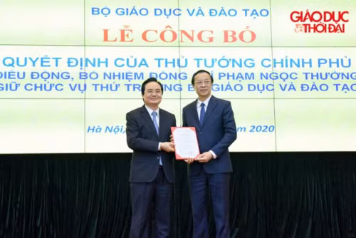 Bộ GD&ĐT phân công lại nhiệm vụ lãnh đạo Bộ