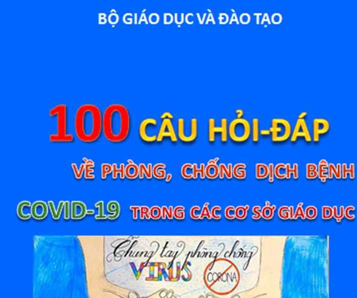 100 câu hỏi - đáp về phòng, chống dịch bệnh Covid-19 trong các cơ sở giáo dục