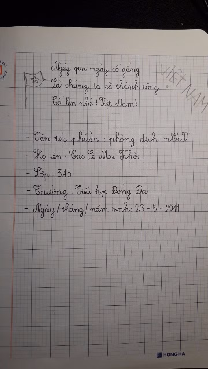 Một số bài thơ ngộ nghĩnh và ý thức “trách nhiệm cao” của các em học sinh.