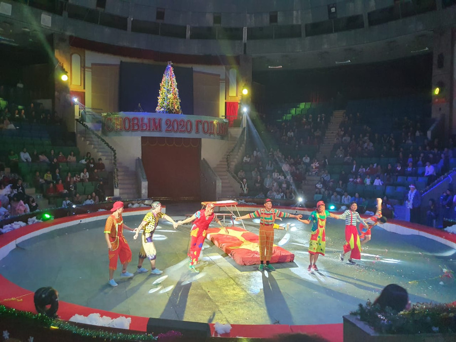 Một tiết mục xiếc được nhiều trẻ em yêu thích. Một tiết mục xiếc được nhiều trẻ em yêu thích.