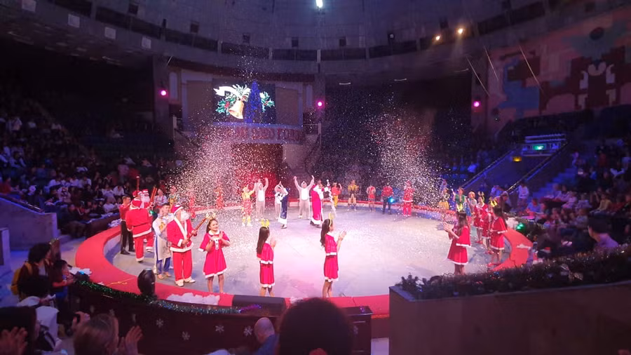 Tiết mục "Nàng công chúa Tuyết" - nhân vật cổ tích - biểu tượng của Năm mới được khán giả hào hứng nhất.