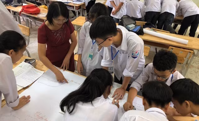 Một tiết dạy của cô Hà Thị Thủy