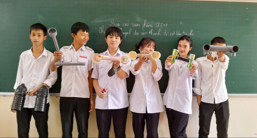 Sân chơi phát triển năng lực học sinh tại Trung tâm GDNN&amp;GDTX huyện Thạch Hà (Hà Tĩnh).