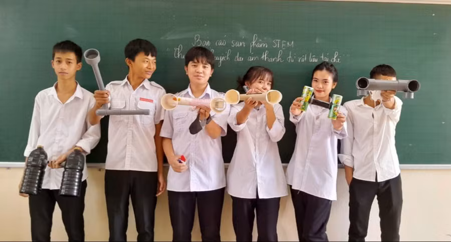 Sân chơi phát triển năng lực học sinh tại Trung tâm GDNN&amp;GDTX huyện Thạch Hà (Hà Tĩnh).