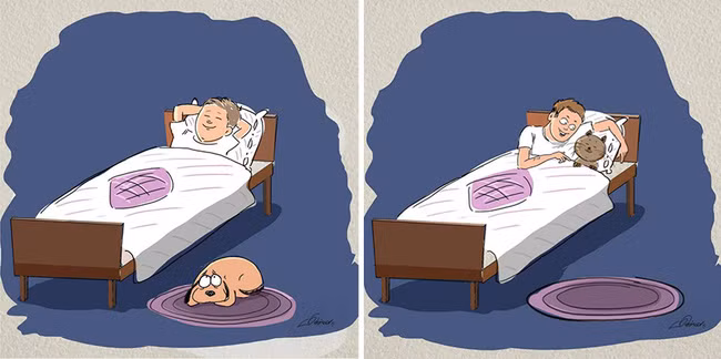 Bộ tranh: Đã tìm thấy lý do mà chó với mèo không thể chung sống hòa bình - Ảnh 6.