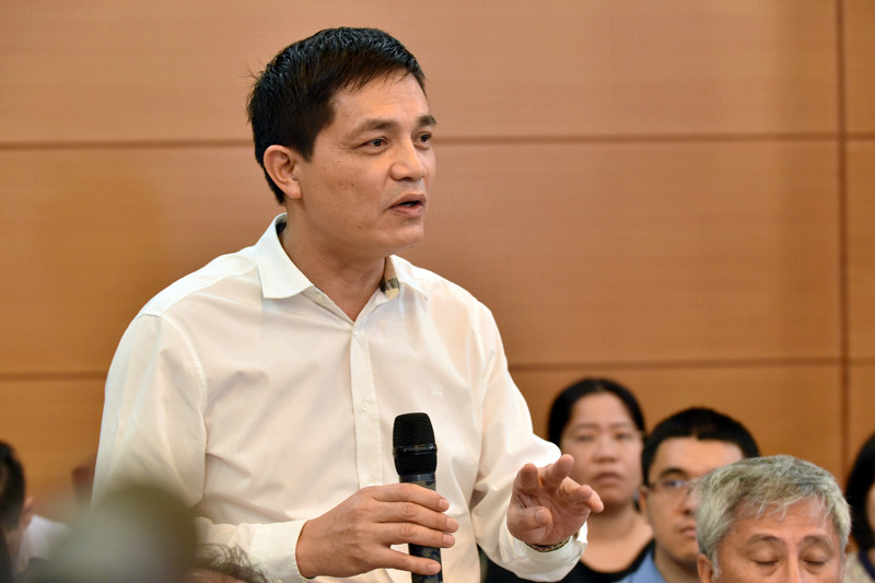 Đại diện Cục VSATTP, Bộ Y tế. Ảnh: VGP/Nhật Bắc