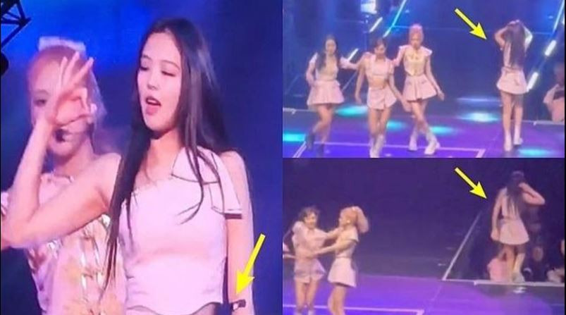 Jennie đã phải rời khỏi sân khấu và dừng buổi biểu diễn đột ngột. Jennie đã phải rời khỏi sân khấu và dừng buổi biểu diễn đột ngột.