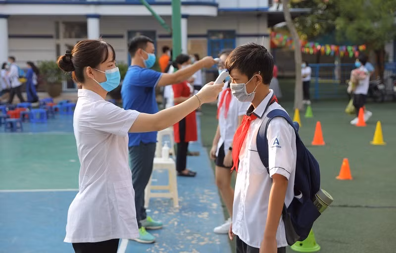 Phòng dịch được quan tâm đặc biệt với các cơ sở GD mở cửa trường trở lại. 