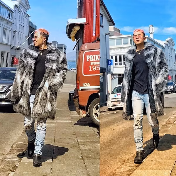 Binz (sinh năm 1988) là người gốc Gia Lai, tên thật Lê Nguyễn Trung Đan. Anh từng có thời gian dài sống tại Mỹ trước khi về Việt Nam năm 2008 để phát triển sự nghiệp âm nhạc. Hiện tại, rapper Binz đang tạo sức hút lớn với vai trò huấn luyện viên gameshow Rap Việt. Mỗi khi lên sóng, anh đều khẳng định phong cách thời trang ấn tượng với những bộ đồ được đầu tư tới tiền tỷ.