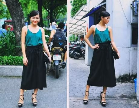 Quan ong suong mac voi ao gi la hop mot nhat? - Anh 4