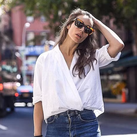 Nhung mau ao so mi giau bung cuc tot cho nhung co nang mum mim - Anh 2