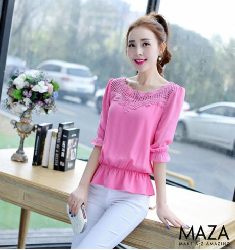 Những mẫu áo sơ mi giấu bụng cực tốt cho những cô nàng mũm mĩm - Ảnh 3 Nhung mau ao so mi giau bung cuc tot cho nhung co nang mum mim - Anh 3