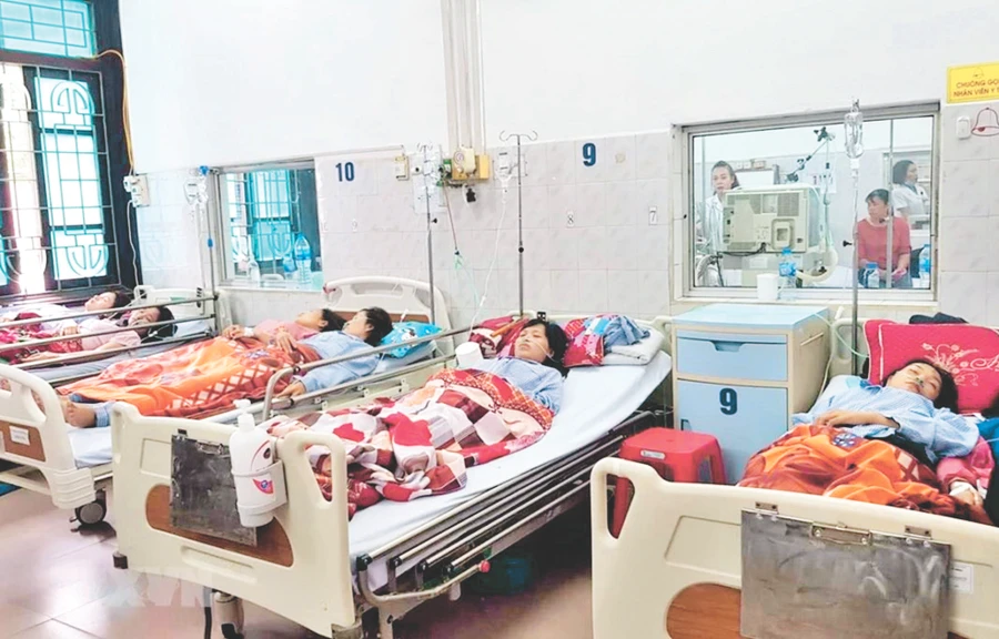 Chỉ trong 4 ngày, Công ty Golden Victory Việt Nam để xảy ra 2 lần sự cố nghi “rò rỉ khí độc”.