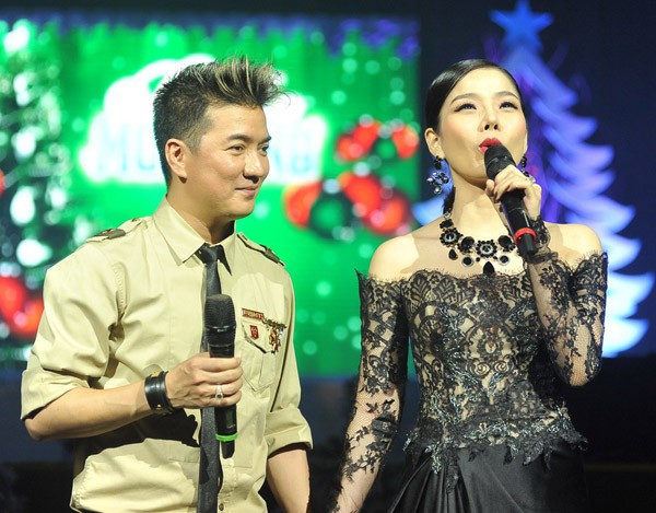 Lệ Quyên, Đàm Vĩnh Hưng chung tay làm đêm nhạc từ thiện.