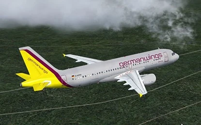 Một chiếc máy bay của hãng hàng không giá rẻ Germanwings