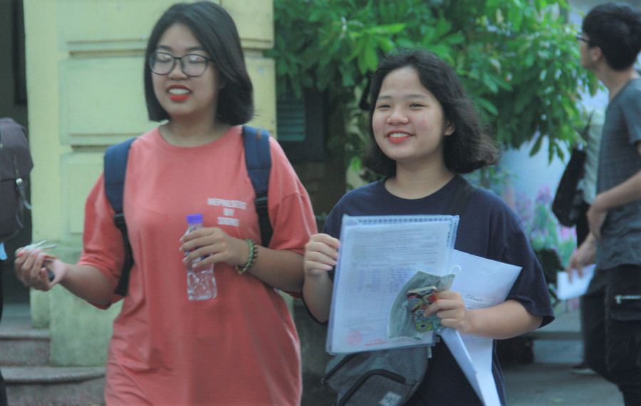 Bài thi Khoa học xã hội dưới hình thức trắc nghiệm thí sinh không cảm thấy áp lực.