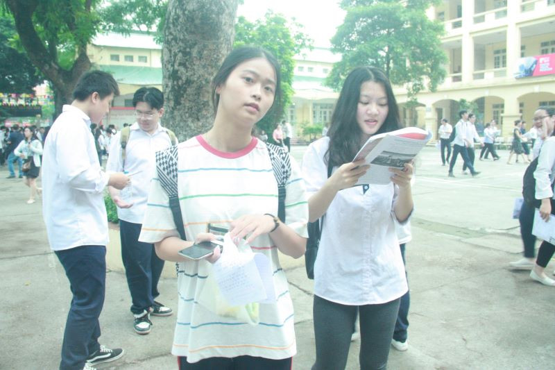 Thời tiết Hà Nội mát mẻ cũng là một thuận lợi cho thí sinh trong Kỳ thi THPT quốc gia năm nay