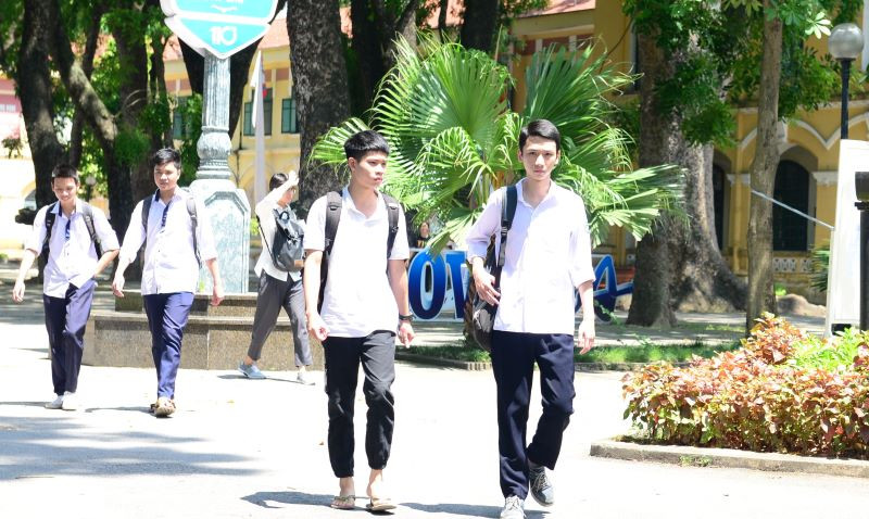 Thí sinh điểm thi THPT Chu Văn An ít lo lắng về bài thi ngoại ngữ Thí sinh điểm thi THPT Chu Văn An ít lo lắng về bài thi ngoại ngữ