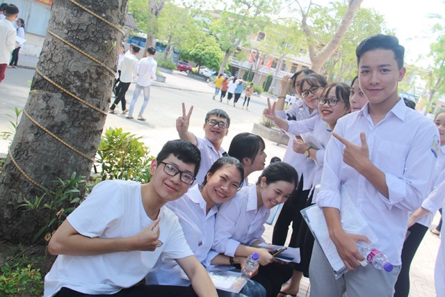 Các bạn đều tự tin khi bước vào môn thi thứ 2. Các bạn đều tự tin khi bước vào môn thi thứ 2.