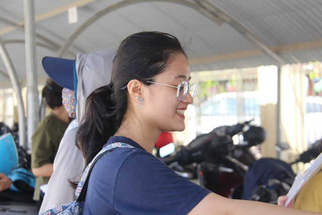 Thí sinh hồ hởi sau kết thúc ngày thi thứ 3 Thí sinh hồ hởi sau kết thúc ngày thi thứ 3