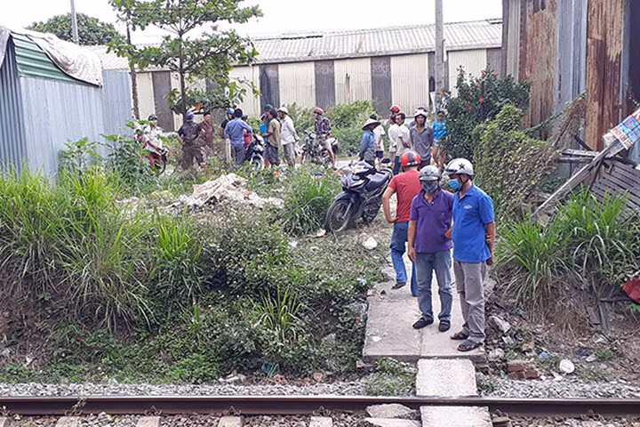 Hiện trường vụ tai nạn. Ảnh: CTV