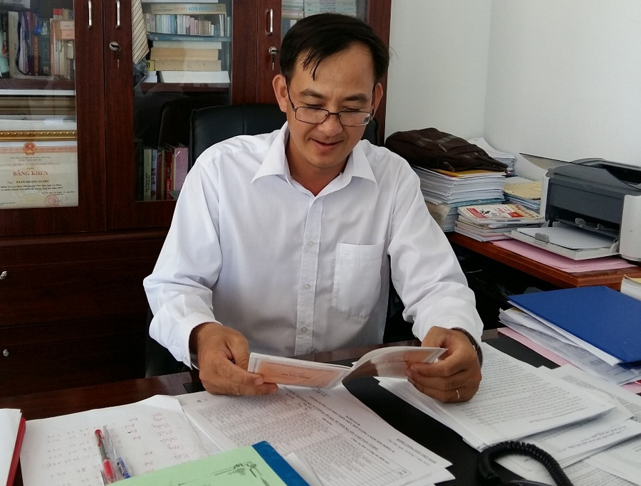 Với tấm lòng tương thân tương ái, thầy Trần Hoàng Giang luôn được đồng nghiệp, bạn bè và học sinh quý mến