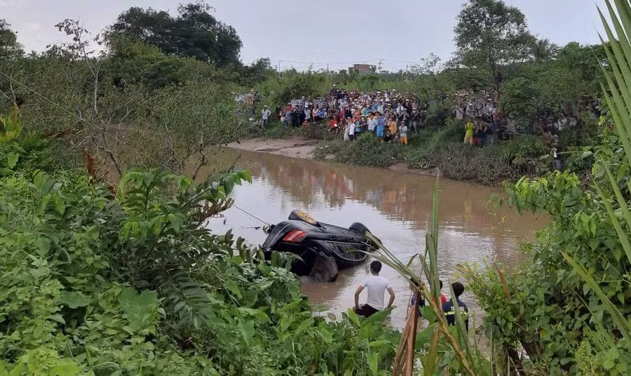 Hiện trường vụ việc.