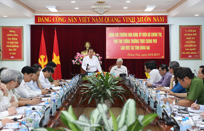 Toàn cảnh buổi làm việc. Ảnh: VGP/Lê Sơn Toàn cảnh buổi làm việc. Ảnh: VGP/Lê Sơn