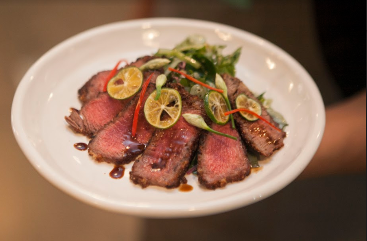 Nông sản thượng hạng tươi ngon của Úc được trình bày qua món ăn