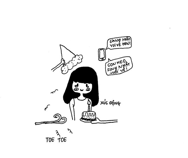 Bộ tranh 11 điều khiến chúng ta hạnh phúc