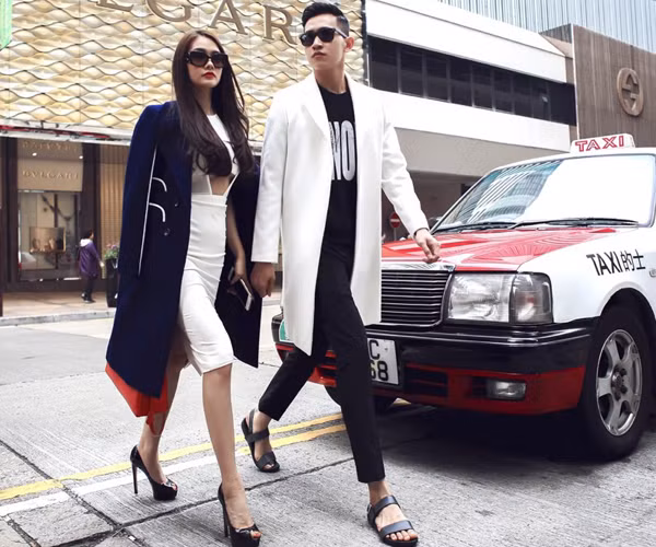 Linh Chi gợi cảm sóng đôi với Võ Cảnh ở Hong Kong ảnh 2