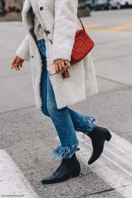 5 cach mac ao khoac long sexy hon ngay chom dong - Anh 13