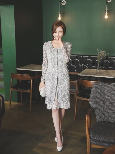Đầm ren thanh lịch, hot nhất hè Dam ren thanh lich, hot nhat he