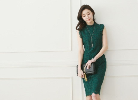 Đầm ren thanh lịch, hot nhất hè Dam ren thanh lich, hot nhat he