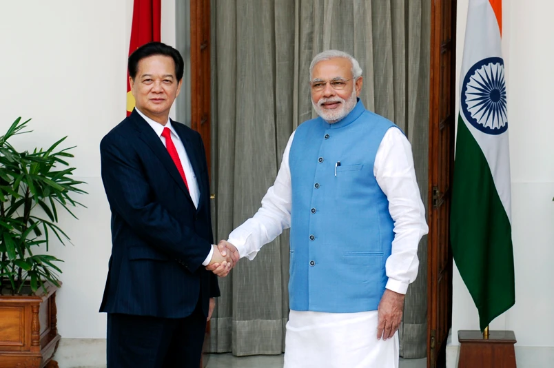 Thủ tướng Nguyễn Tấn Dũng và Thủ tướng Narendra Modi