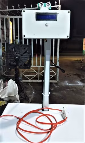 Bộ phận đo thân nhiệt của Robot.